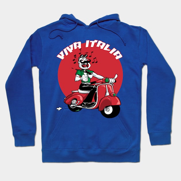 Viva Italia! Hoodie by TomiAx